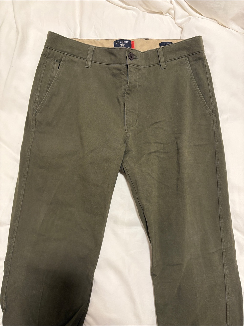 Dockers Olive Chino Pants for Men